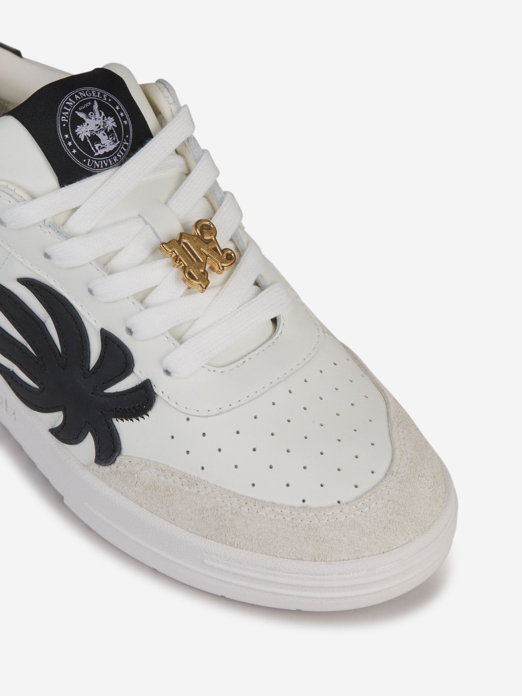 Palm Angels Hombre Barcelona Sneakers Universitarias Palm color Blanco y Negro sku 616-002662 01 - Foto 5