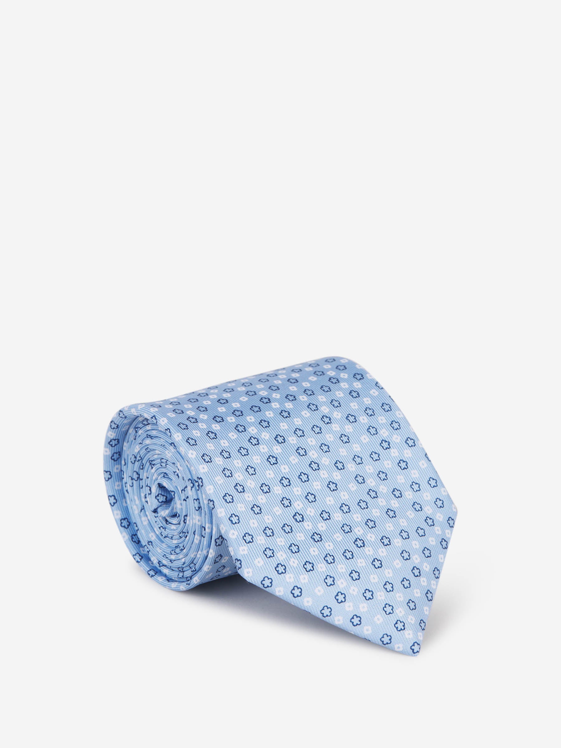 Marinella Hombre Barcelona Corbata Motivo Floral color Azul sku 601-001486 01 - Foto 1