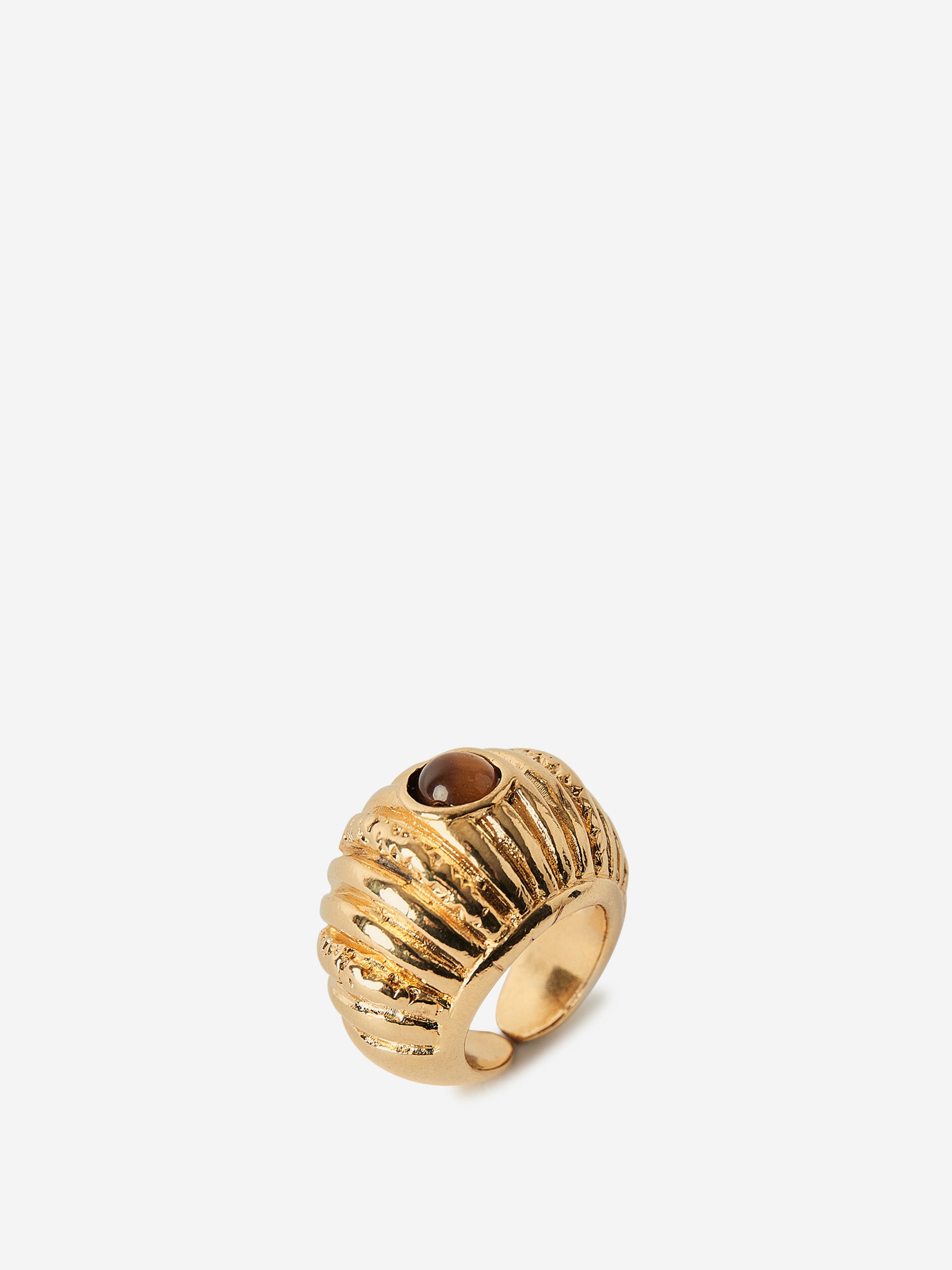 Paola Sighinolfi Mujer Barcelona Anillo Small Reef color Marrón sku 850-001491 04 - Foto 5