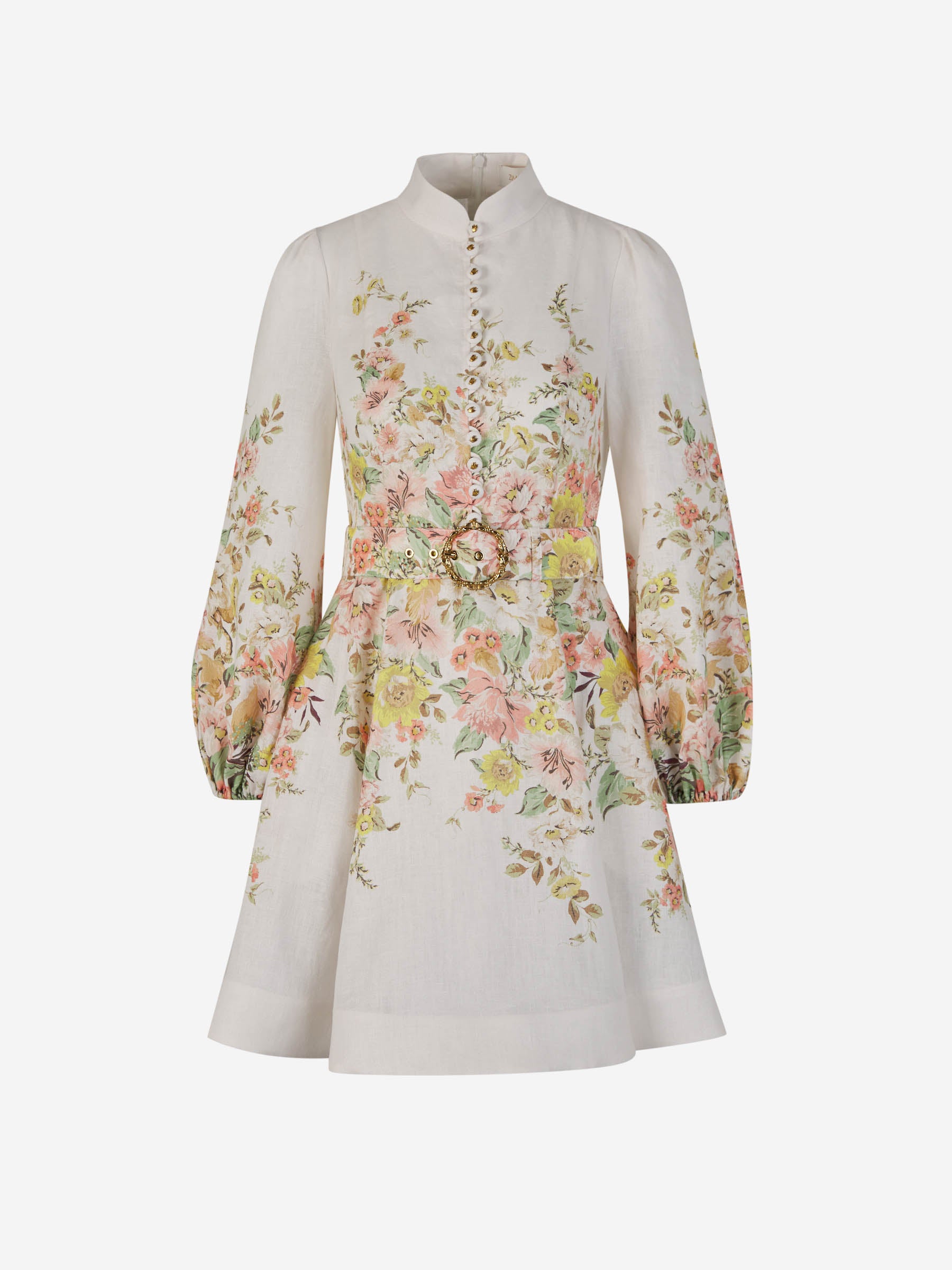 Zimmermann – Buttons Mini Dress Mujer 731-005841