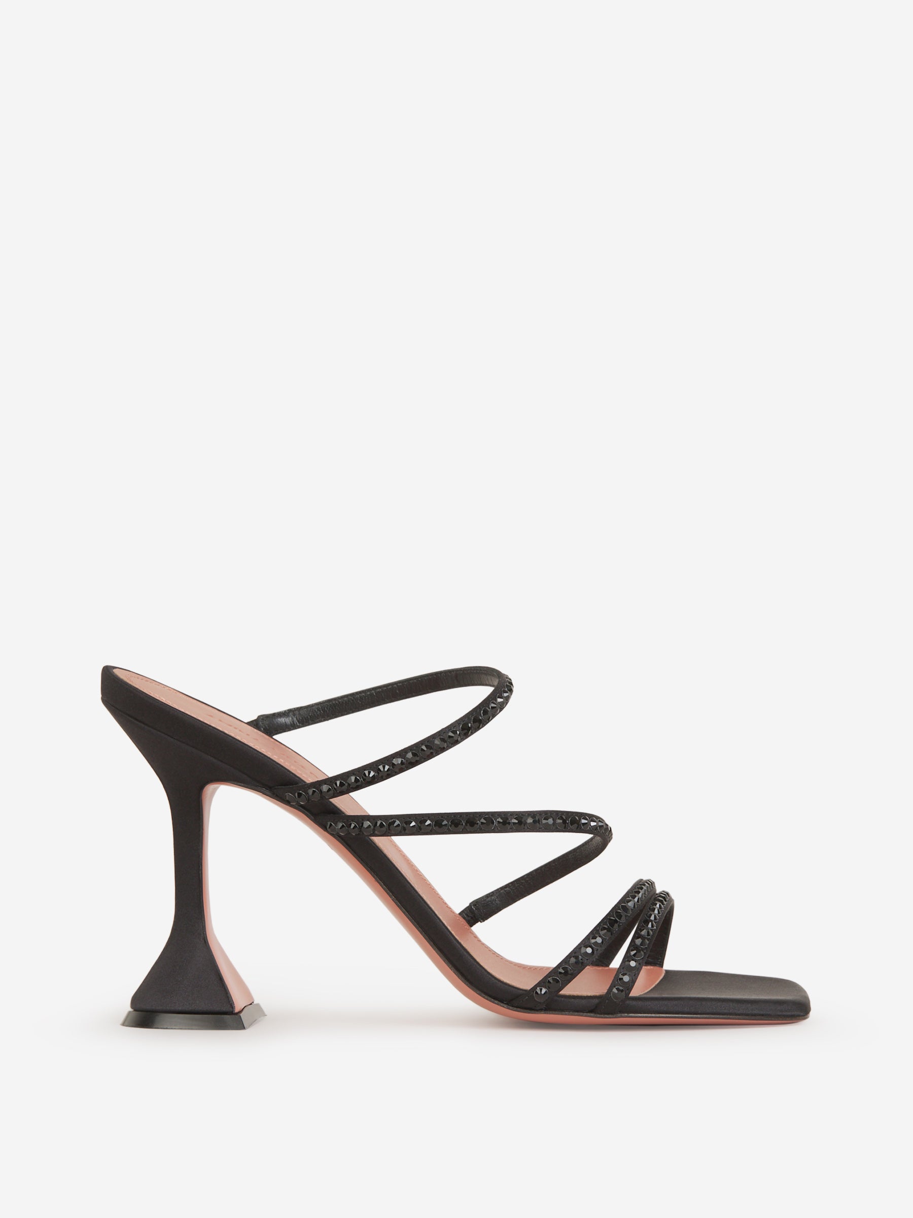 Amina Muaddi – Crystals Naima Sandals Mujer 800-005202