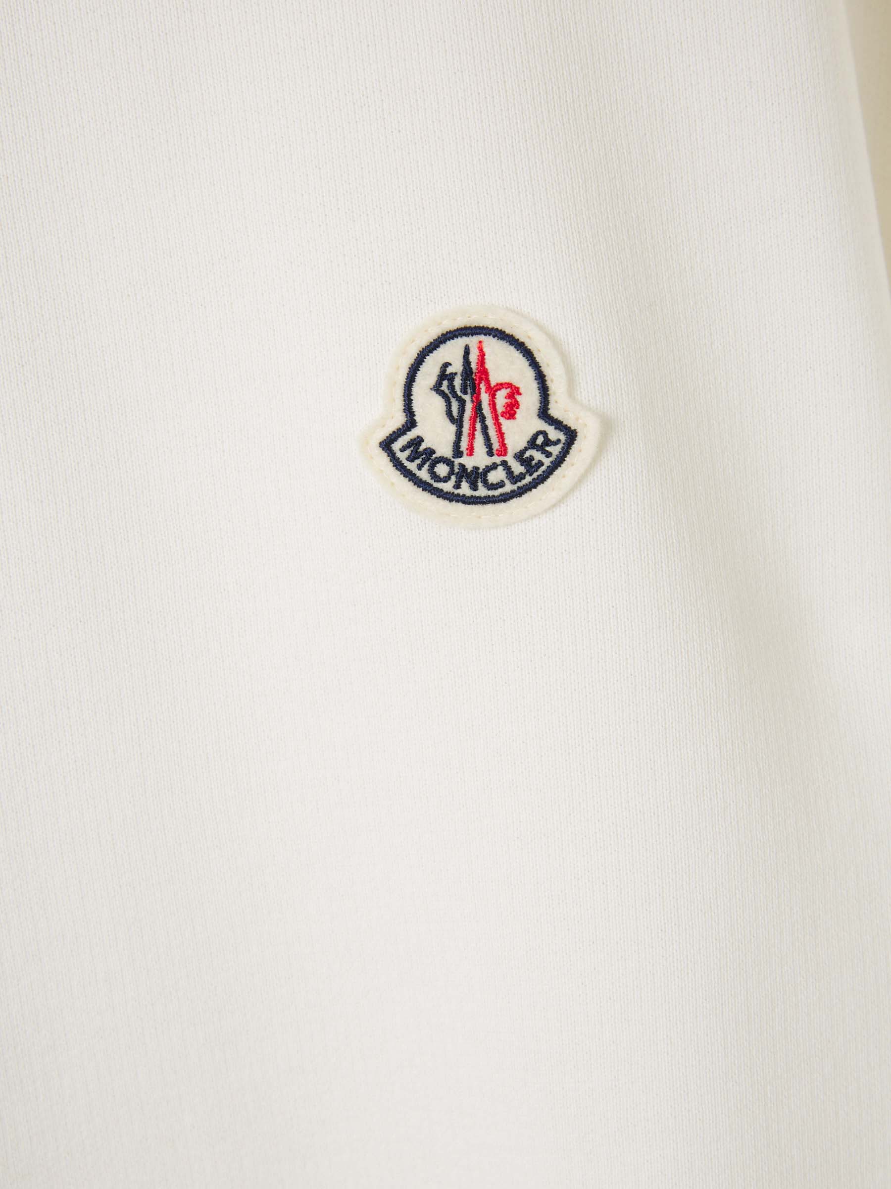 Moncler Hombre Barcelona Sudadera Algodón Logo color Blanco sku 545-001496 01 - Foto 4