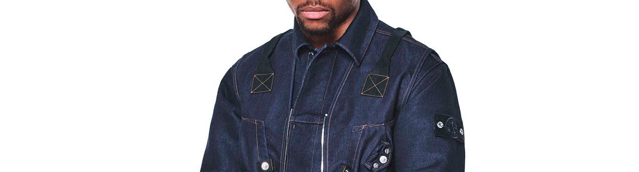 stone island denim barcelona