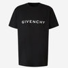 Givenchy Hombre Barcelona Camiseta Logo Algodón color Blanco y Negro sku 553-003763 01 - Foto 1