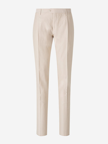 Lardini Hombre Barcelona Traje Liso Algodón color Crema sku 312-002822 01 - Foto 6