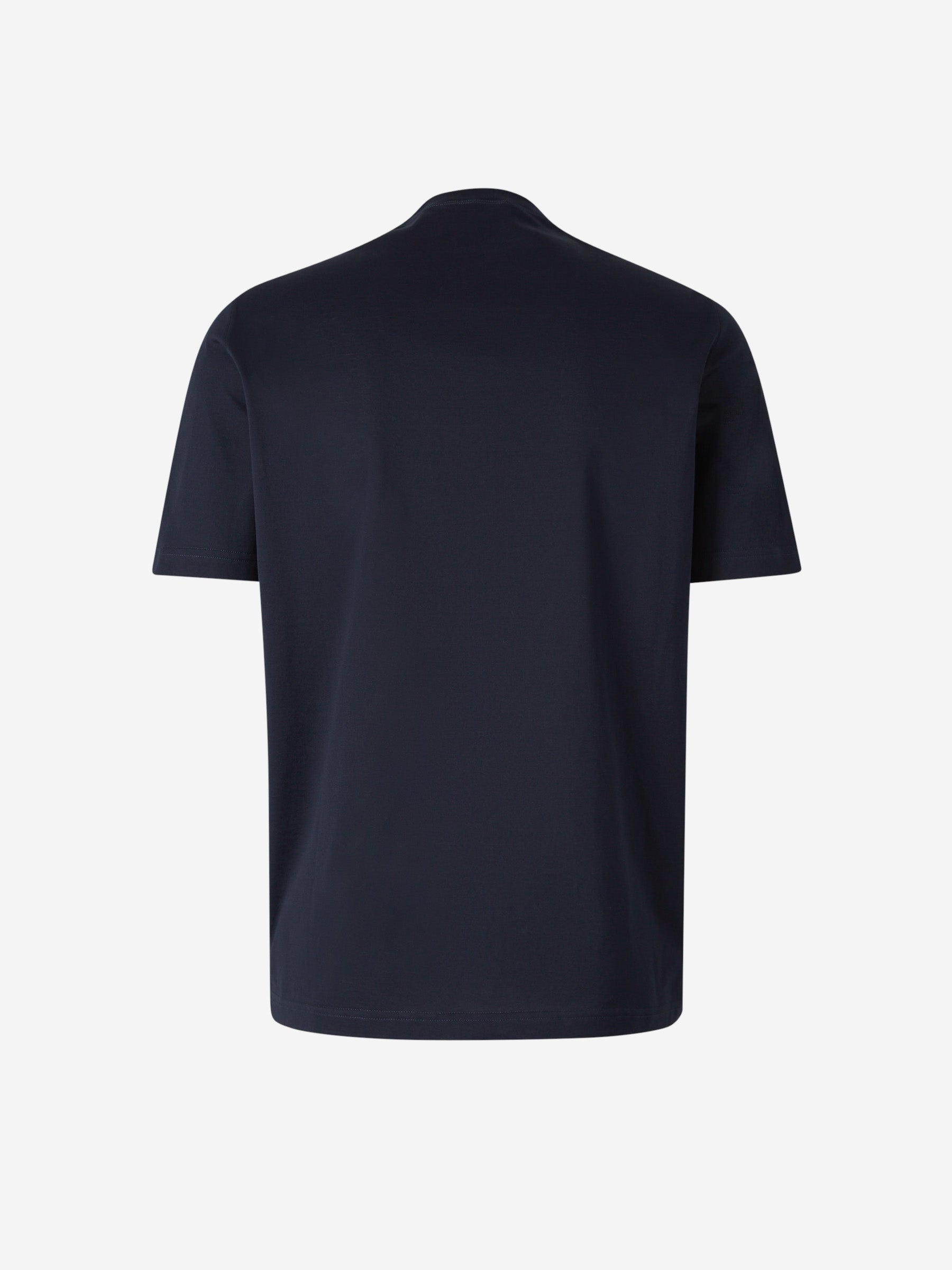 Santa Eulalia Hombre Barcelona Camiseta Lisa Algodón color Azul Denim Oscuro sku 553-003979 02 - Foto 2