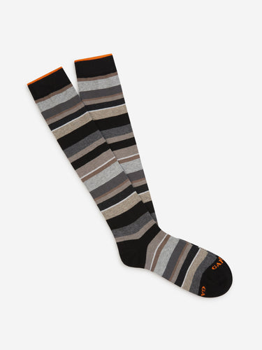 Gallo Hombre Barcelona Calcetines Rayas Multicolor color Negro sku 641-000196 01 - Foto 1