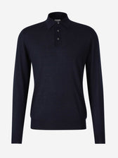 Santa Eulalia Hombre Barcelona Polo Cashmere Y Seda color Azul Noche sku 551-000379 01 - Foto 1
