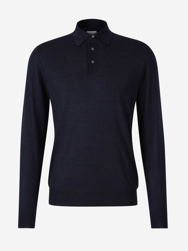 Santa Eulalia Hombre Barcelona Polo Cashmere Y Seda color Azul Noche sku 551-000379 01 - Foto 1