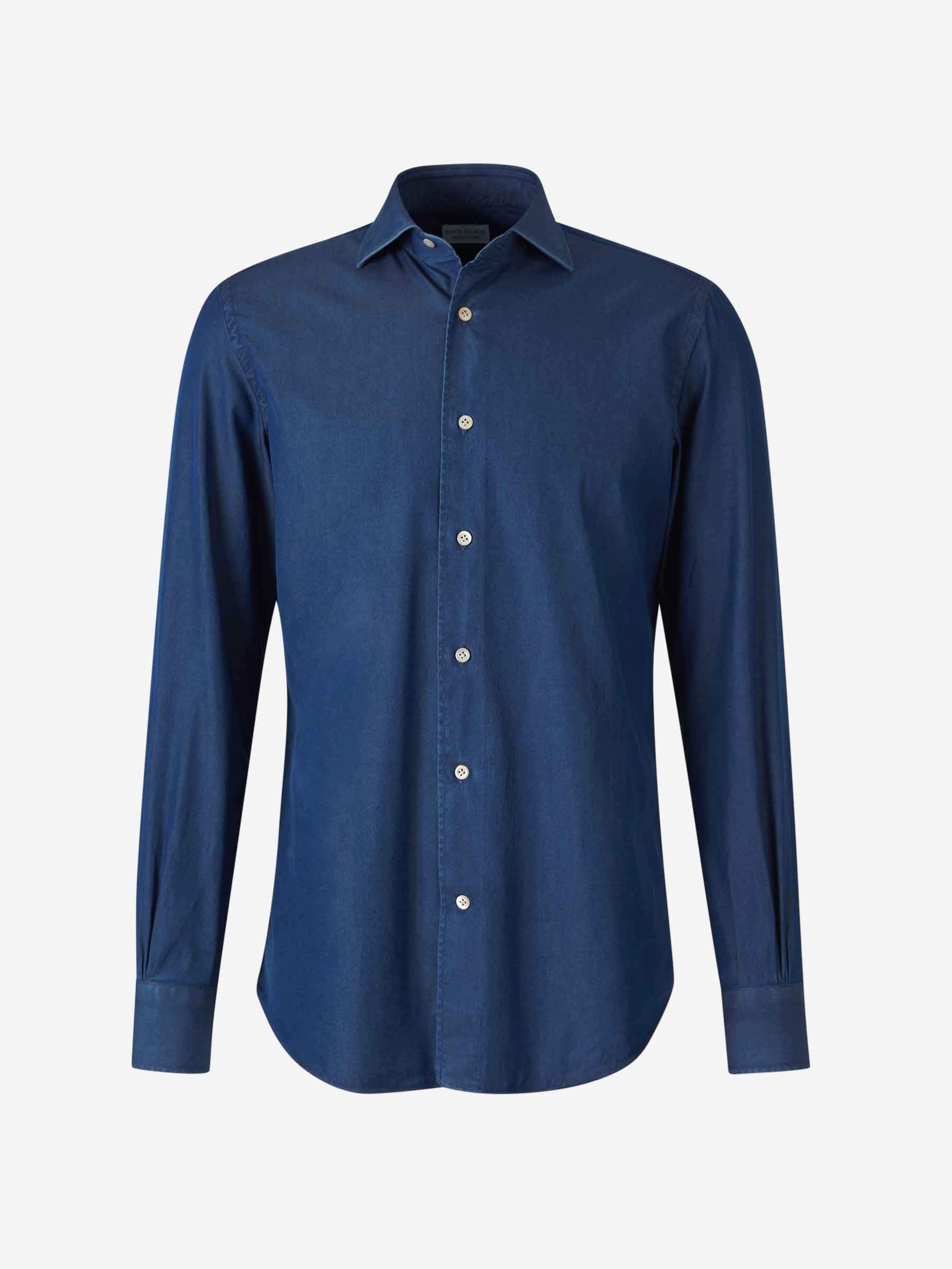 Santa Eulalia Hombre Barcelona Camisa Diseño Denim color Azul Denim Claro sku 531-005916 02 - Foto 1