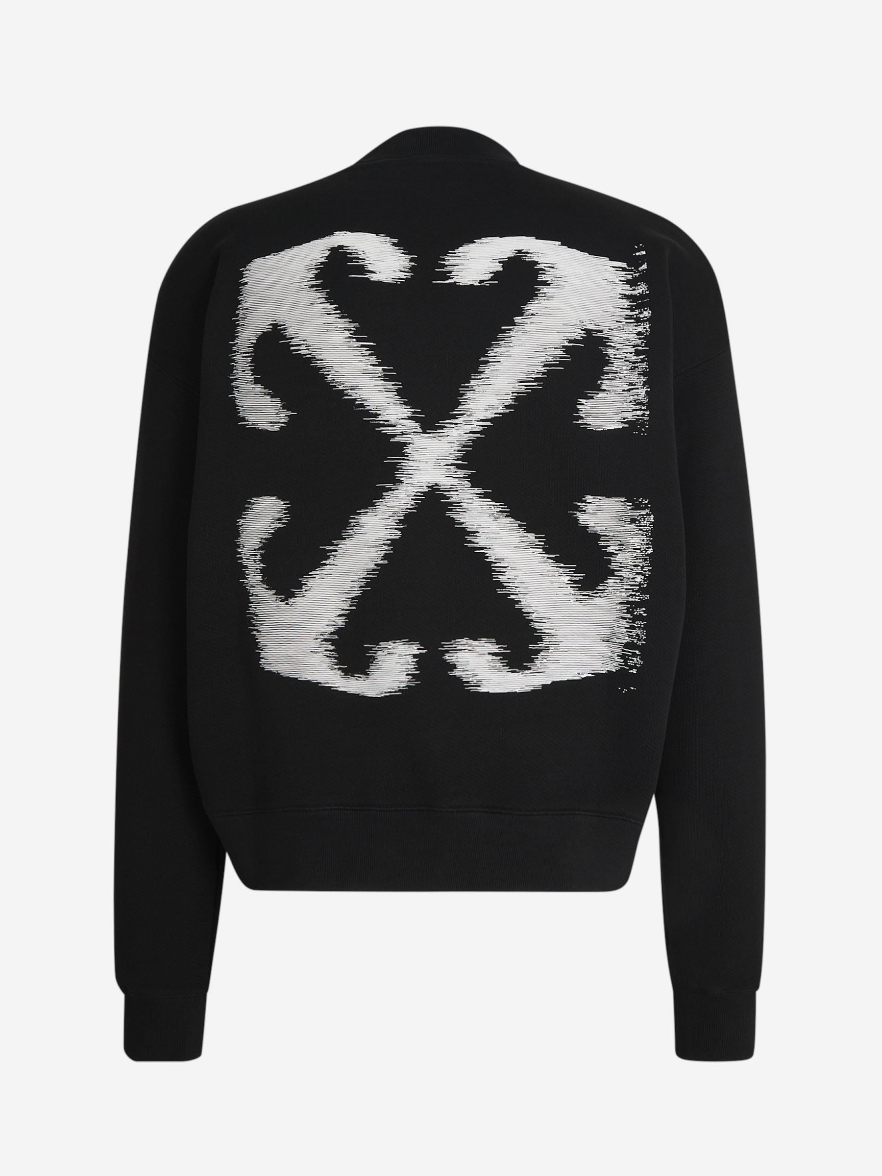 Sudadera off white negra shop