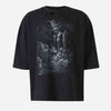 Willy Chavarria Hombre Barcelona Camiseta Desgastada Algodón color Negro sku 553-003928 01 - Foto 1