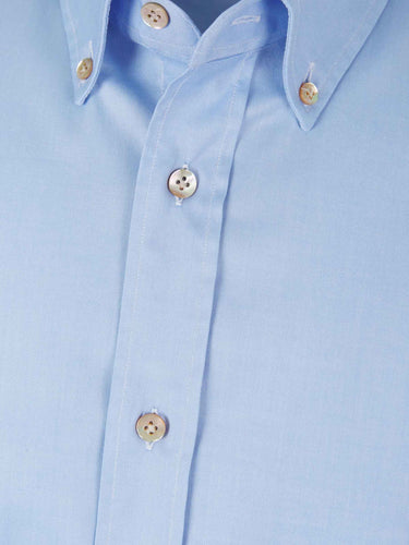 Santa Eulalia Hombre Barcelona Camisa Algodón color Azul Celeste sku 531-005013 02 - Foto 3