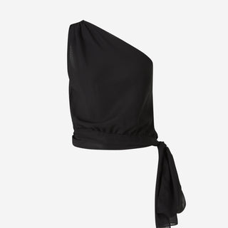 Peserico Mujer Barcelona Blusa Asimétrico Fluido color Negro sku 701-002175 01 - Foto 1