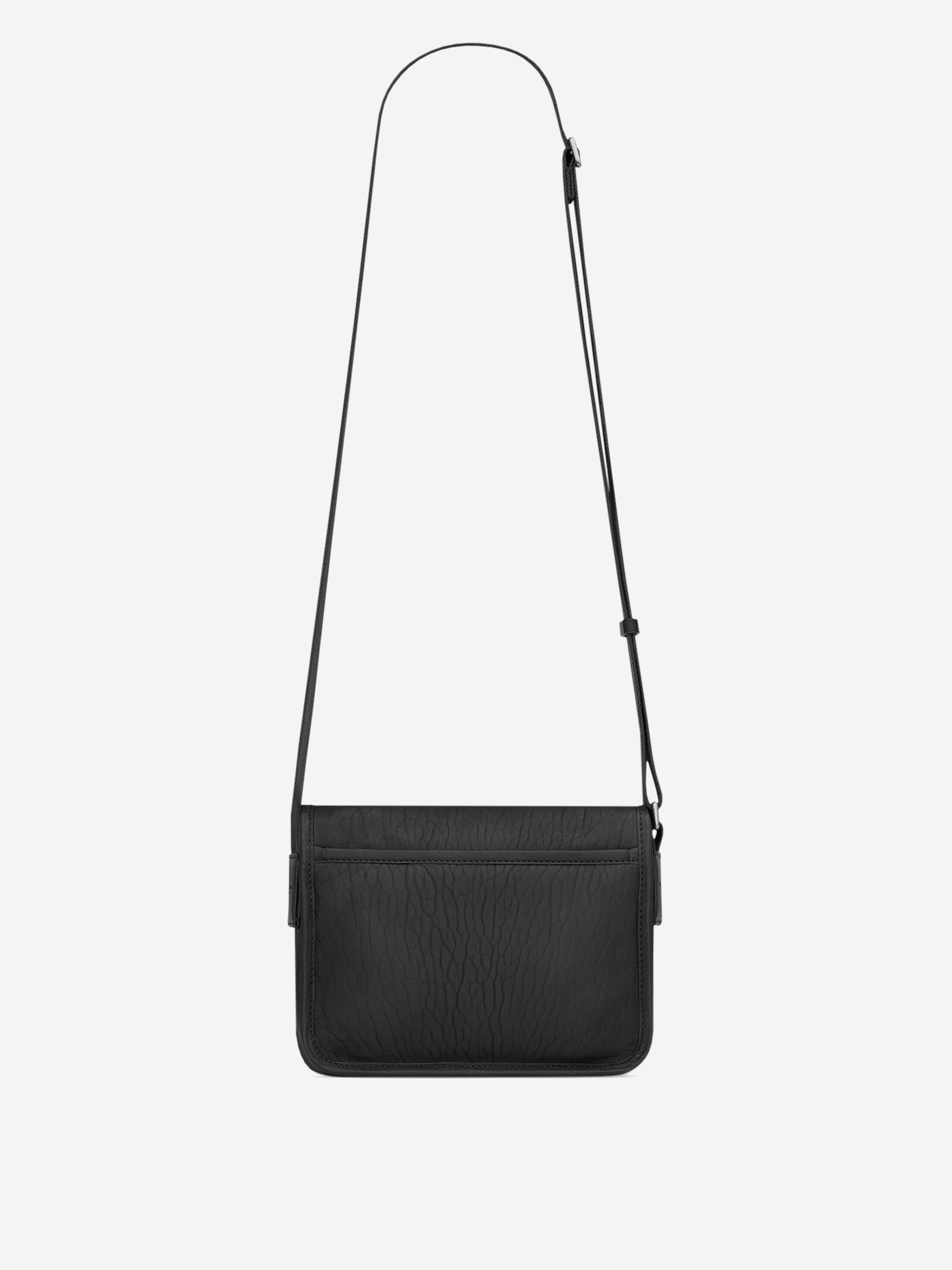 Saint Laurent Niki Leather Messenger Bag Hombre 692 001892 01