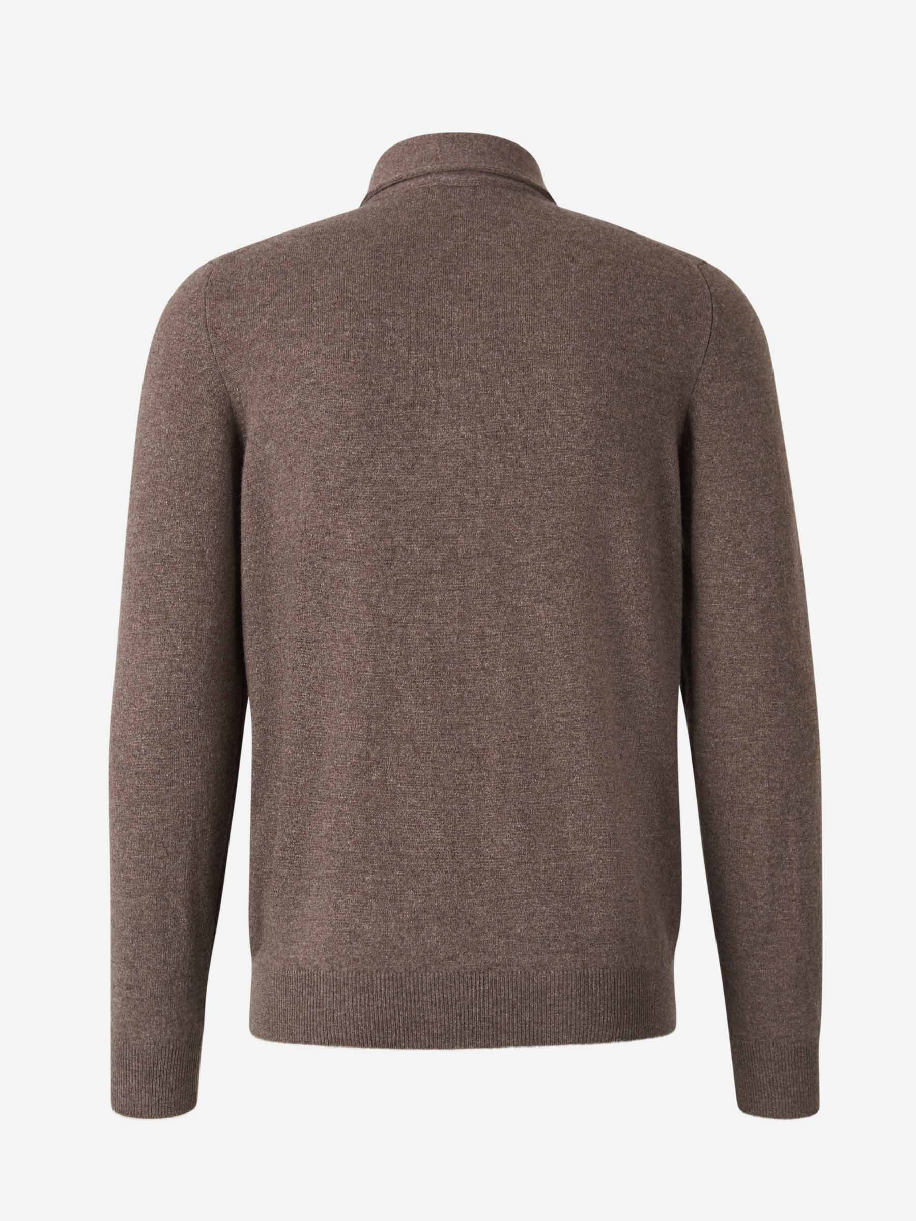 Santa Eulalia Hombre Barcelona Polo Punto Cashmere color Marrón Oscuro sku 551-000359 04 - Foto 2
