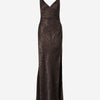 McQueen Mujer Barcelona Vestido Maxi Motivo Leopardo color Negro sku 721-000332 01 - Foto 1