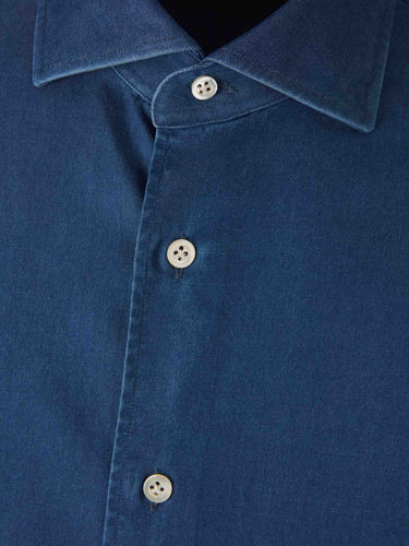 Santa Eulalia Hombre Barcelona Camisa Diseño Denim color Azul Denim Claro sku 531-005916 02 - Foto 3