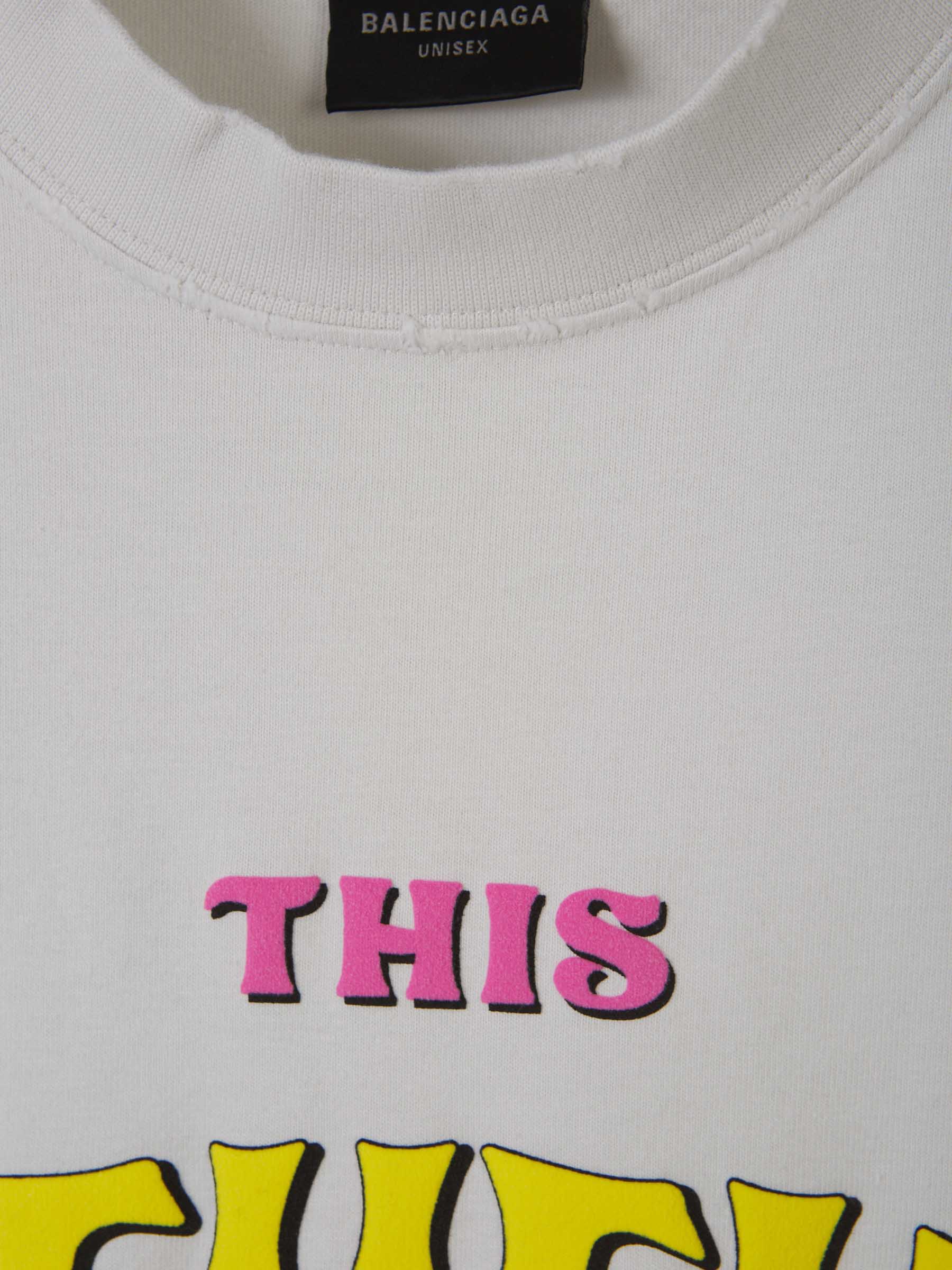 Balenciaga – Not Been Done T-shirt Mujer 782-001597 02 Balenciaga – Not Been Done T-shirt Mujer 782-001597 02