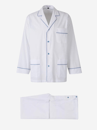 Santa Eulalia Hombre Barcelona Pijama Set Motivo Franjas color Blanco sku 411-000173 02 - Foto 1