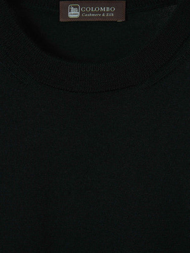 Colombo Hombre Barcelona Camiseta Cashmere Y Seda color Negro sku 553-003208 03 - Foto 3