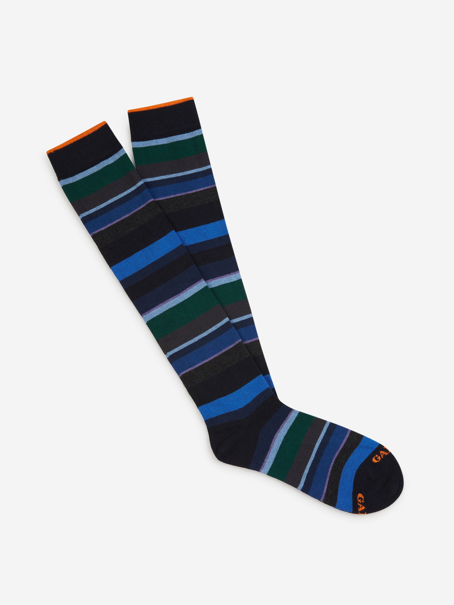 Gallo Hombre Barcelona Calcetines Rayas Multicolor color Azul Noche sku 641-000196 02 - Foto 1