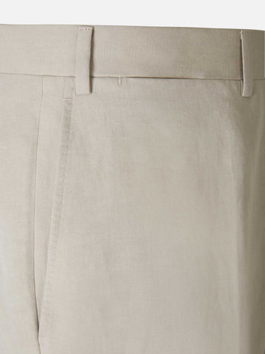 Canali Hombre Barcelona Traje de Lino y Seda color Beige sku 311-000334 02 - Foto 8