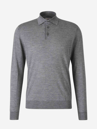 Santa Eulalia Hombre Barcelona Polo Cashmere Y Seda color Gris Piedra sku 551-000379 03 - Foto 1