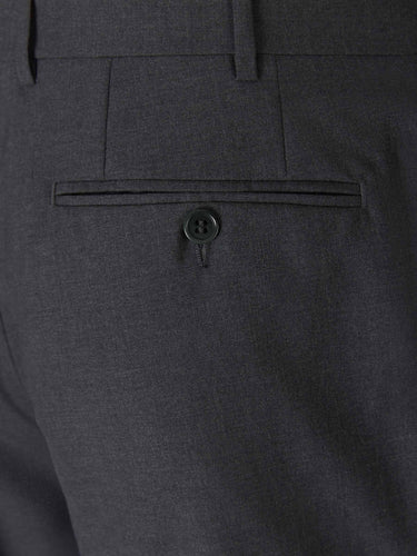 Canali Hombre Barcelona Pantalones Formales Lana color Gris Antracita sku 321-000323 02 - Foto 4
