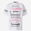 Balenciaga Hombre Barcelona Camiseta Metal Logo color Blanco sku 553-003909 01 - Foto 1