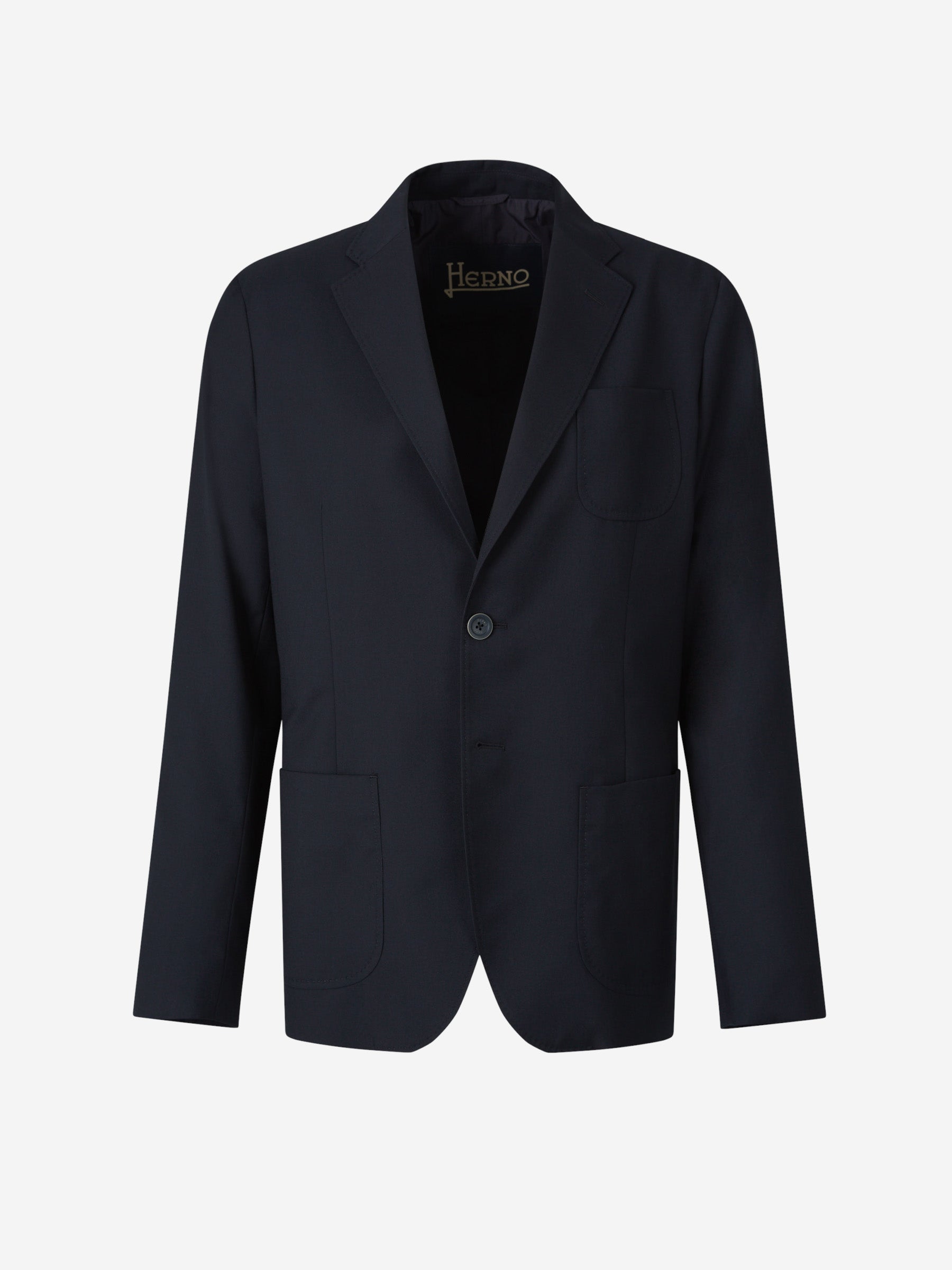 Herno Hombre Barcelona Americana Lisa Técnica color Azul Marino sku 302-003490 01 - Foto 1