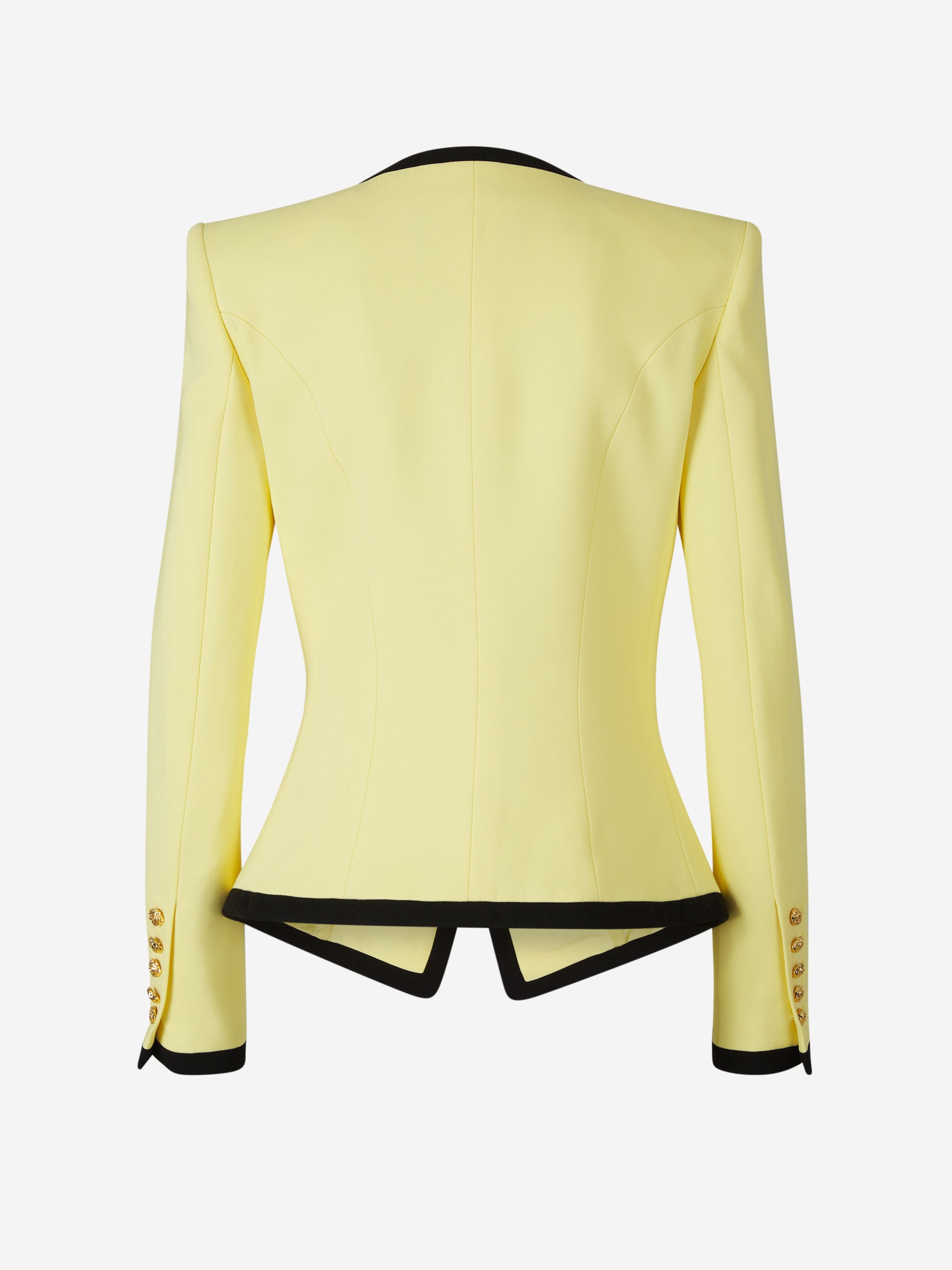 Balmain Buttoned Fitted Blazer Mujer 741 002121 01