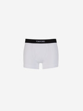 Tom Ford Hombre Barcelona Boxer Algodón Logo color Blanco sku 652-000099 03 - Foto 1