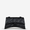 Balenciaga Bolso de Hombro Crush S color Negro sku 810-007687 01 - Foto 1