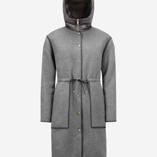 Moncler Mujer Barcelona Abrigo 3 en 1 Bonrepos color Gris Piedra sku 771-001561 01 - Foto 1