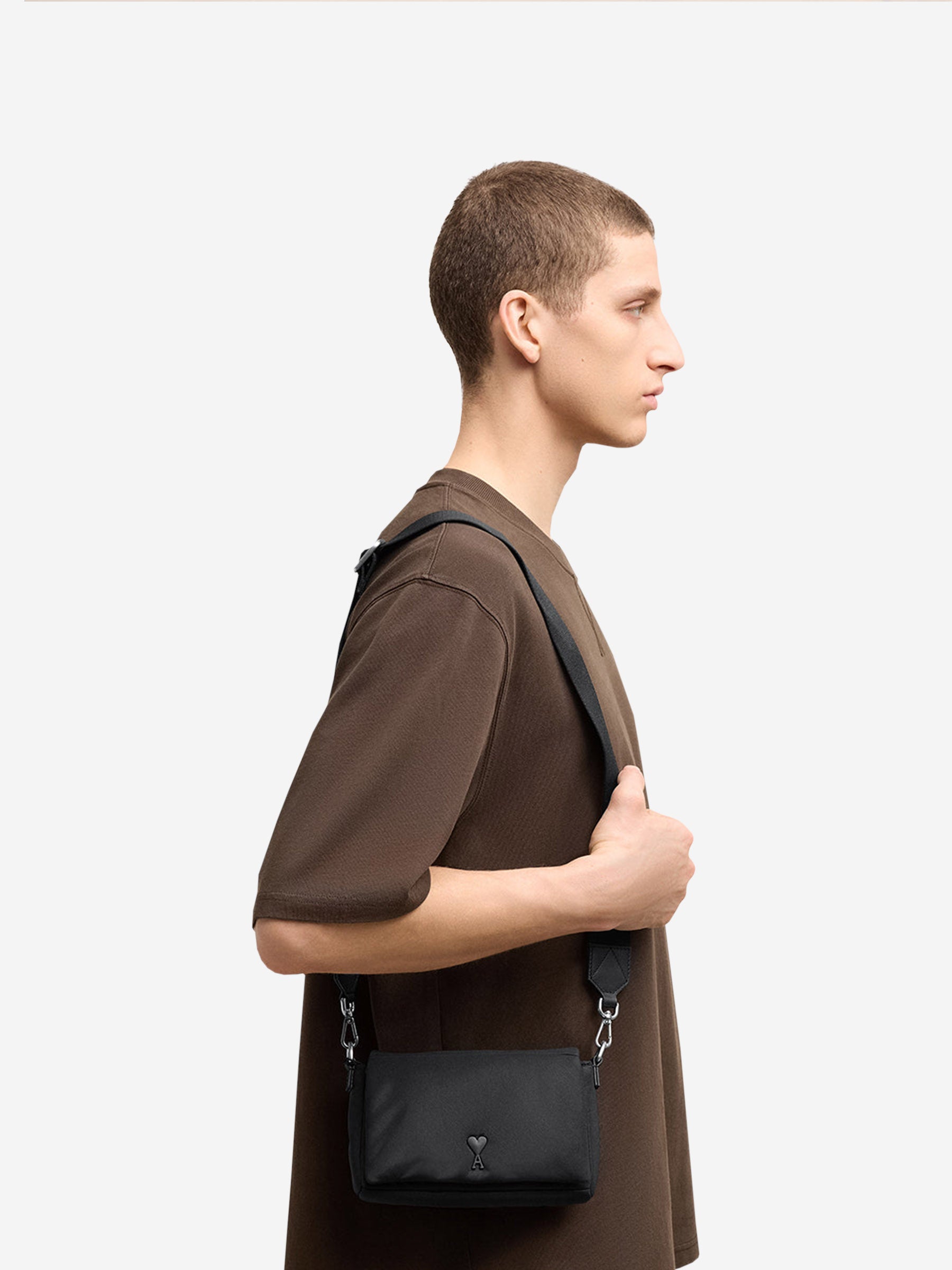 Ami Paris – Lunch Box Shoulder Bag Hombre 692-001883 01