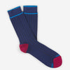 Gallo Calcetines Bicolor Rayas color Azul Marino sku 641-000188 02 - Foto 1