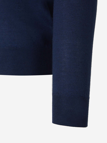 Santa Eulalia Hombre Barcelona Jersey Cashmere Y Seda color Azul Marino sku 542-002426 02 - Foto 4