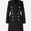 Balmain Mujer Barcelona Abrigo Cruzado Lana color Negro sku 771-001504 01 - Foto 1