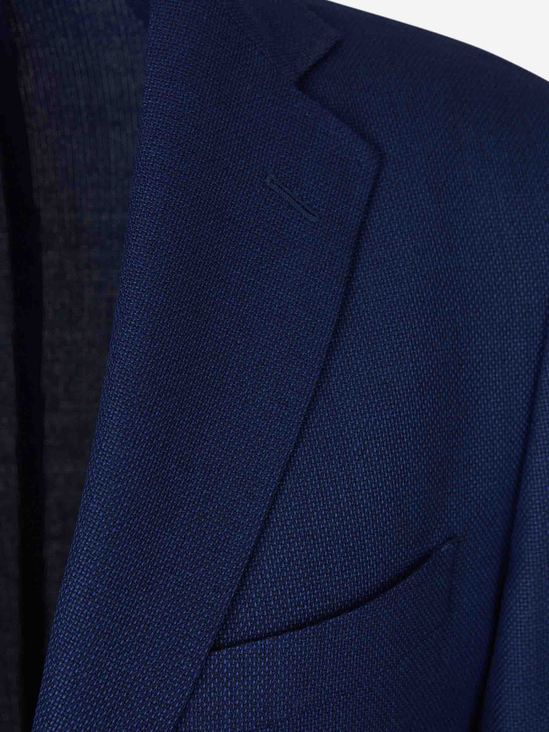 Scabal Hombre Barcelona Americana Recta Lana color Azul Cobalto sku 301-000246 01 - Foto 2