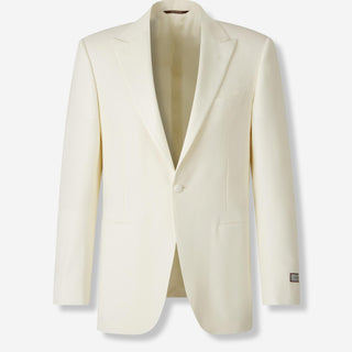 Canali Hombre Barcelona Americana Recta Lana color Blanco sku 301-000247 01 - Foto 1