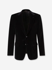 Canali Hombre Barcelona Americana Terciopelo color Negro sku 301-000250 01 - Foto 1