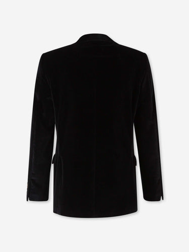Canali Hombre Barcelona Americana Terciopelo color Negro sku 301-000250 01 - Foto 2