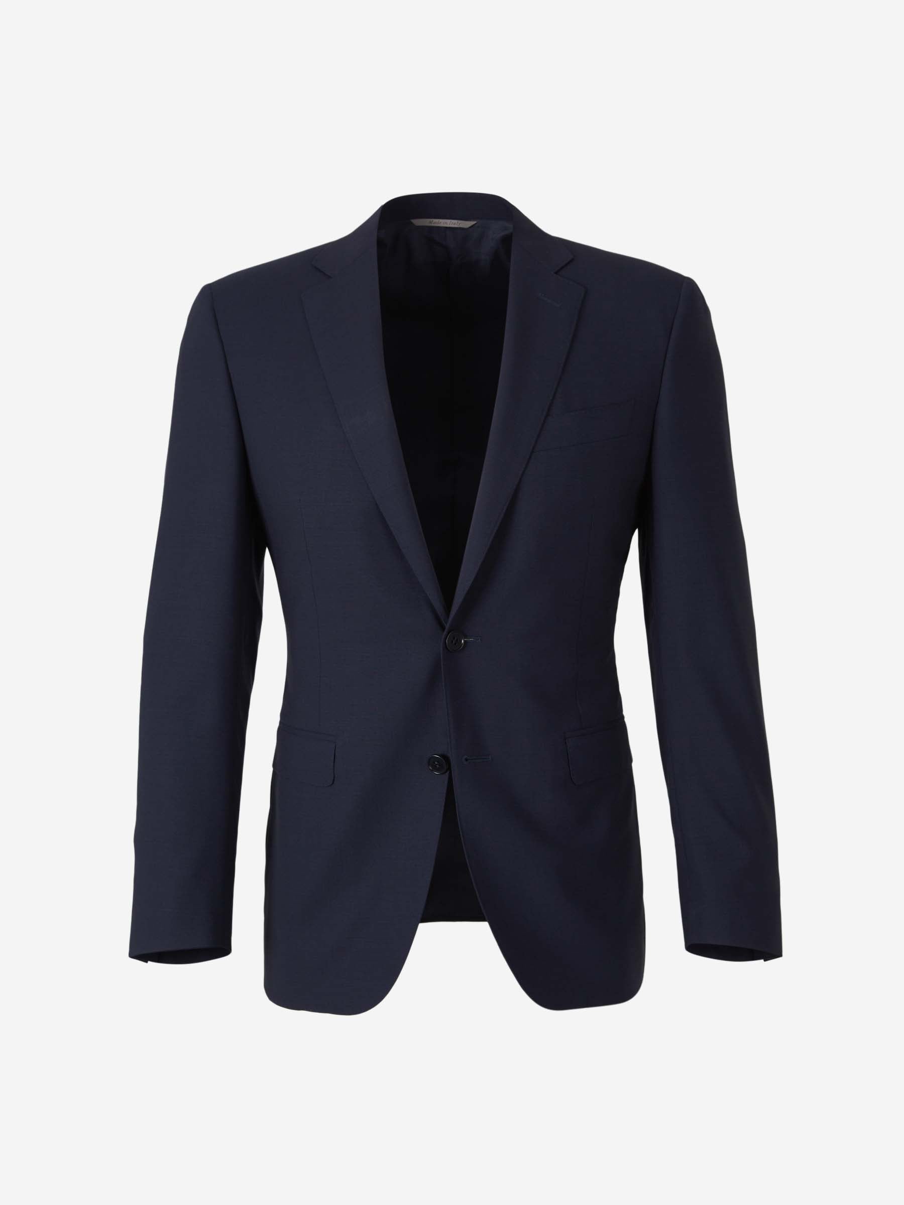 Canali Hombre Barcelona Americana Lana Atemporal color Azul Noche sku 302-003527 01 - Foto 1