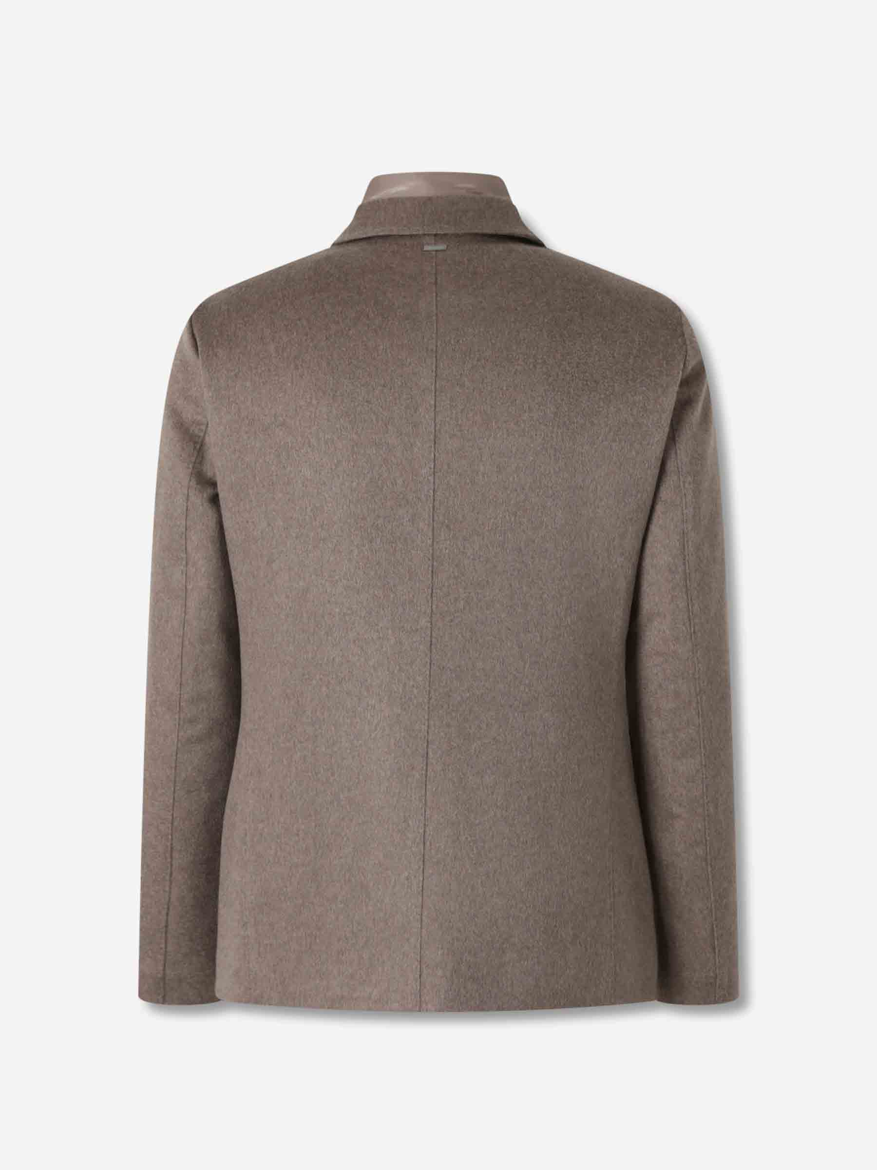 Herno Hombre Barcelona Abrigo Corto Acolchado color Marrón sku 302-003585 01 - Foto 2