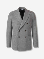 Boglioli Hombre Barcelona Americana Cruzada Lana color Gris sku 302-003587 01 - Foto 1