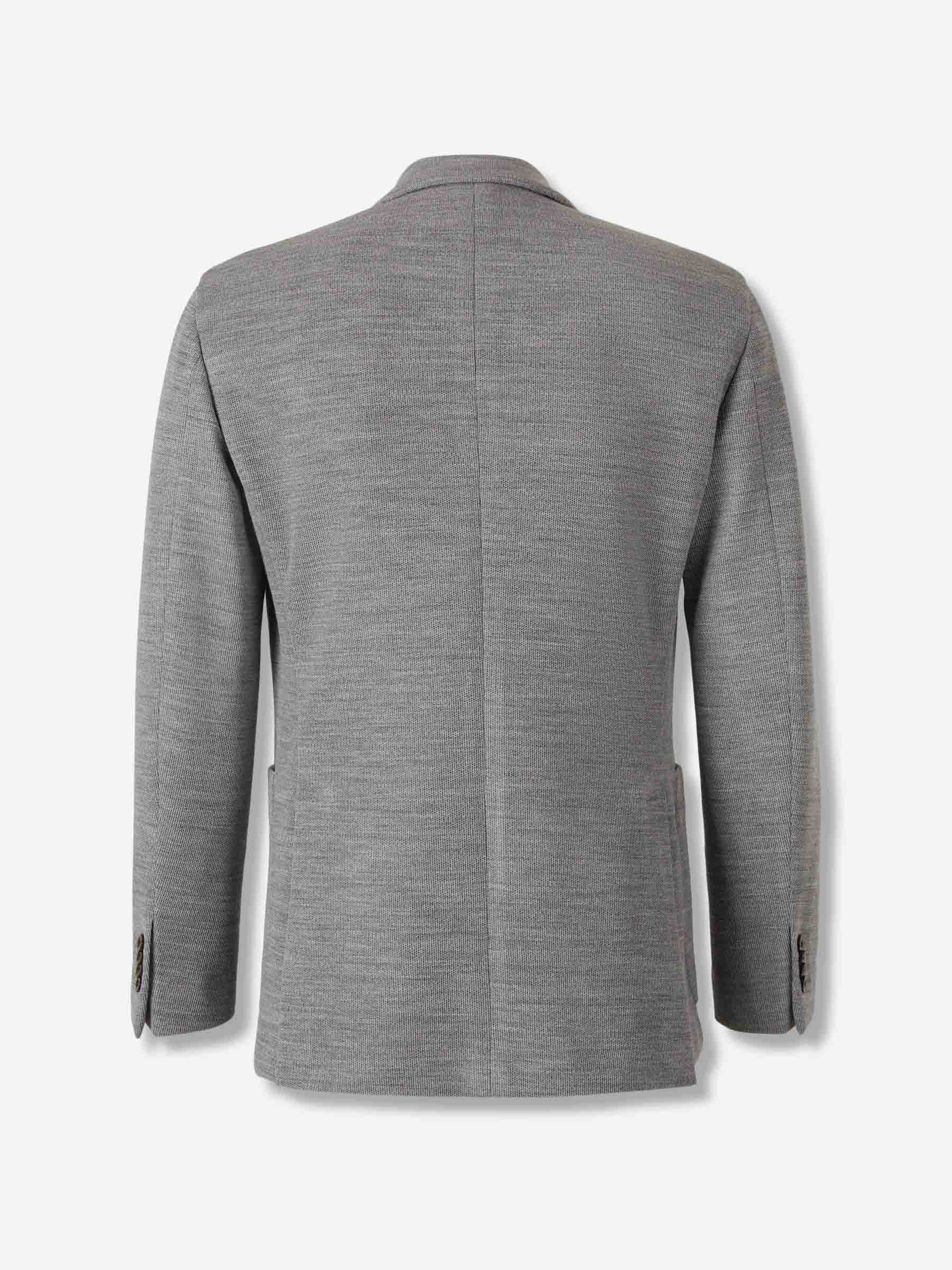 Boglioli Hombre Barcelona Americana Cruzada Lana color Gris sku 302-003587 01 - Foto 2