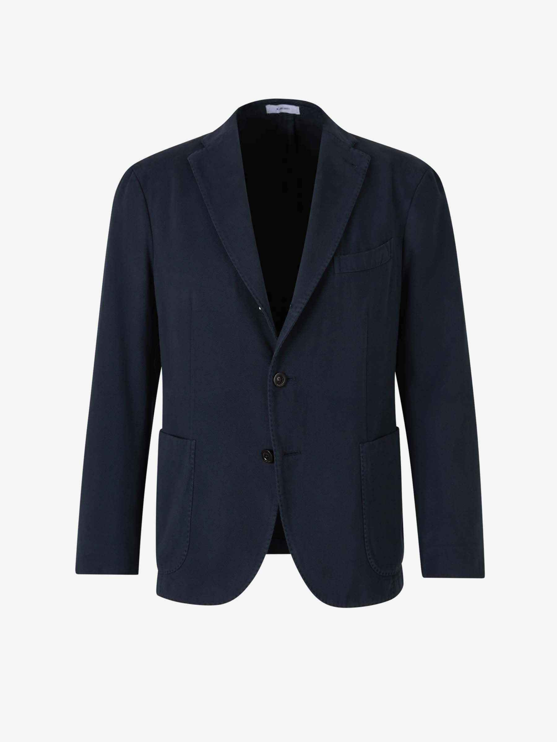 Boglioli Hombre Barcelona Americana Recta Algodón color Azul Marino sku 302-003588 01 - Foto 1