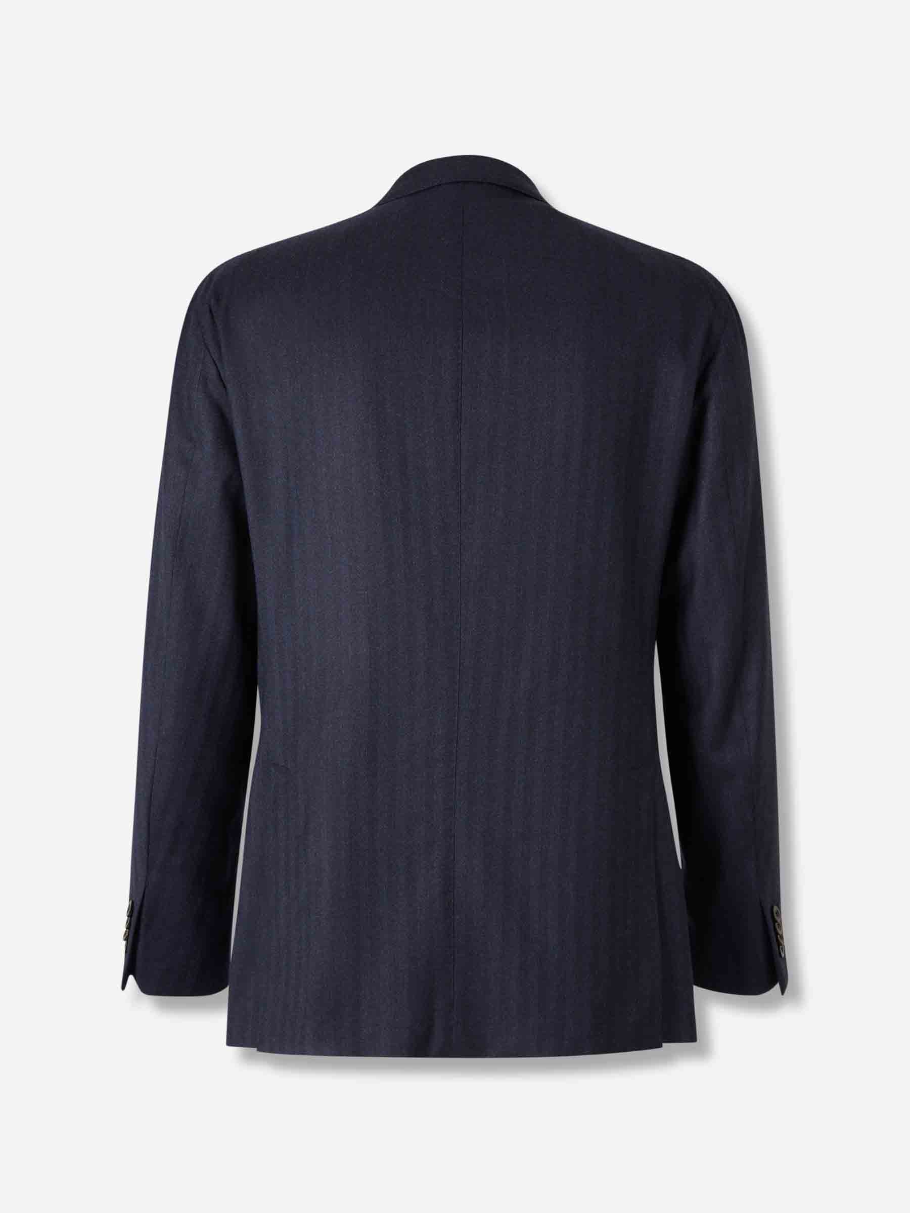 Boglioli Hombre Barcelona Americana Recta Lana color Azul Marino sku 302-003590 01 - Foto 2