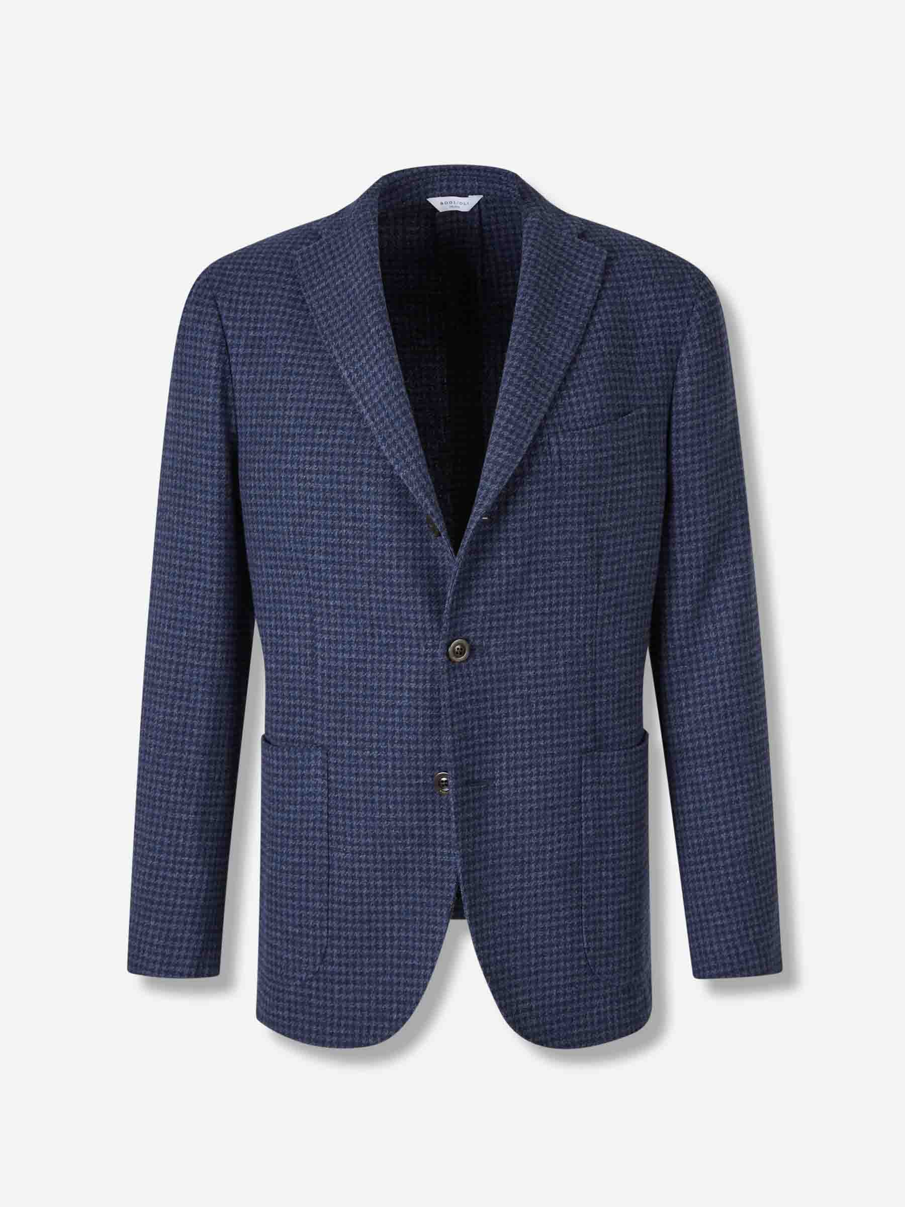 Boglioli Hombre Barcelona Americana Recta Lana color Azul Marino sku 302-003591 01 - Foto 1